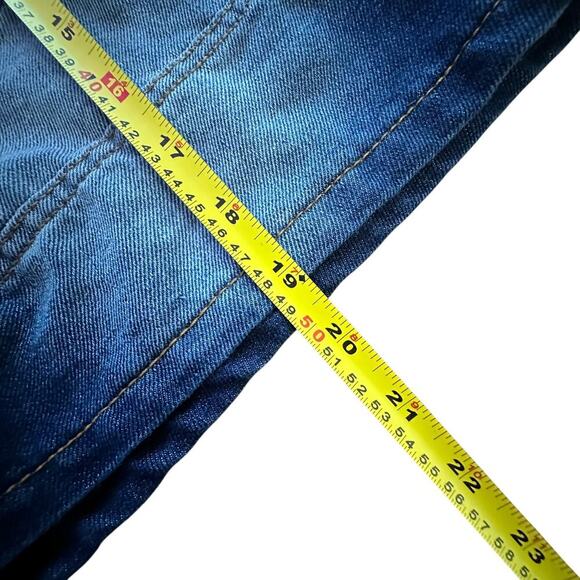 ECKO Unltd. Men's Jean Medium Shorts Blue 759 Relaxed Fit Size 36 - Y2K Jorts - Picture 4 of 6